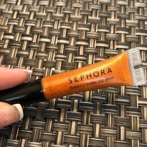Sephora | bronze bow holiday gloss